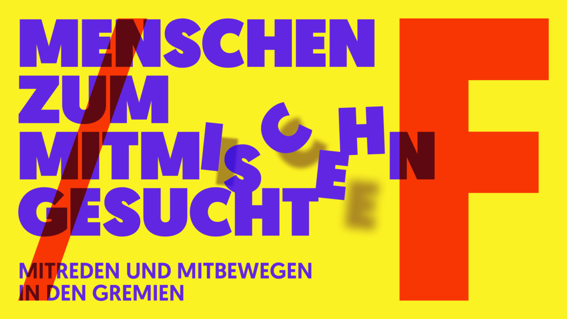 Menschen zum Mitmischen in den Gremien gesucht – Ein Ehrenamt für dich?