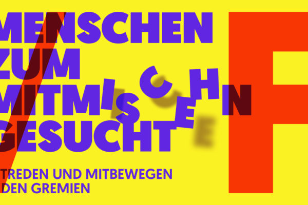 Menschen zum Mitmischen in den Gremien gesucht – Ein Ehrenamt für dich?