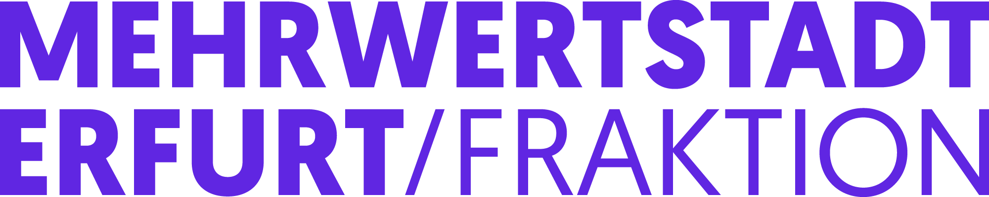 FRAKTION MEHRWERTSTADT – Deine Fraktion im Stadtrat Erfurt